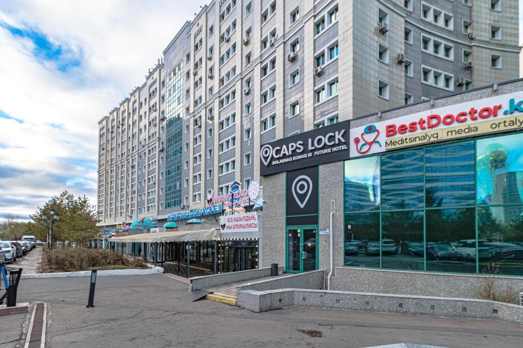 Caps Lock Future Hotel Astana Bagian luar foto